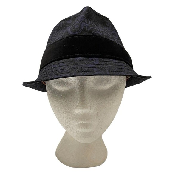 Men’s S Purple Fedora Victor Reyes Sous Les Volcan Hold On Tightly Goorin Bros. - Picture 1 of 7
